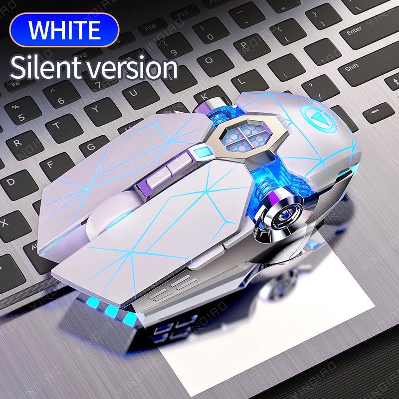 Futuristic gaming mouse RGB