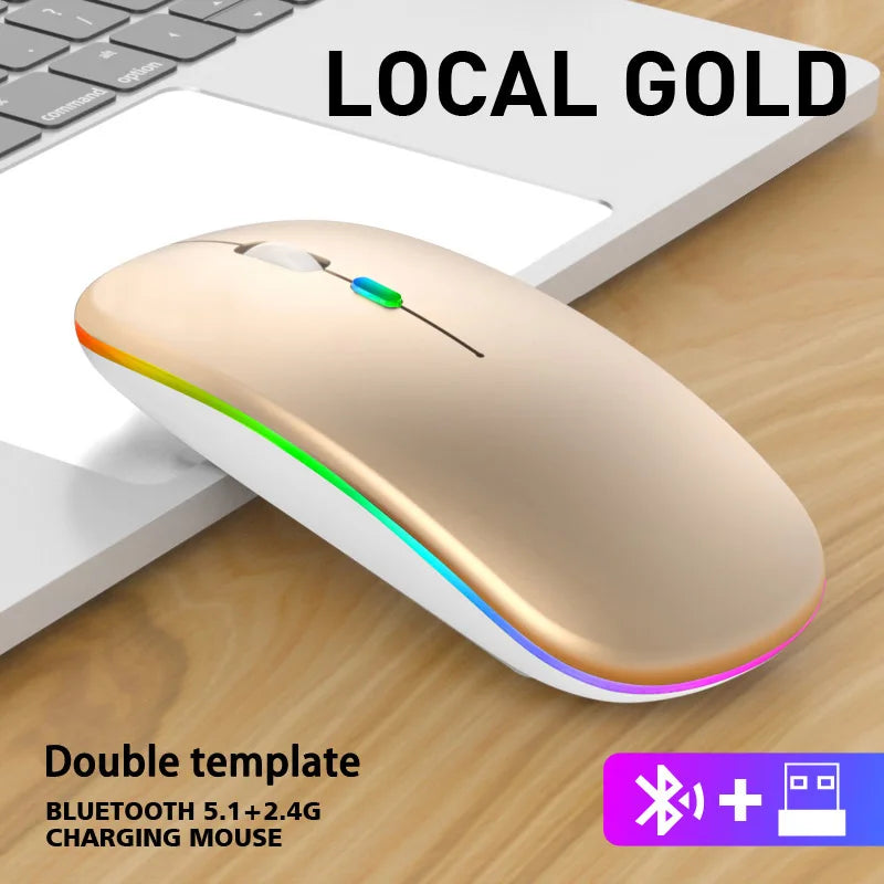 Gaming/work mouse Wi-Fi Bluetooth RGB