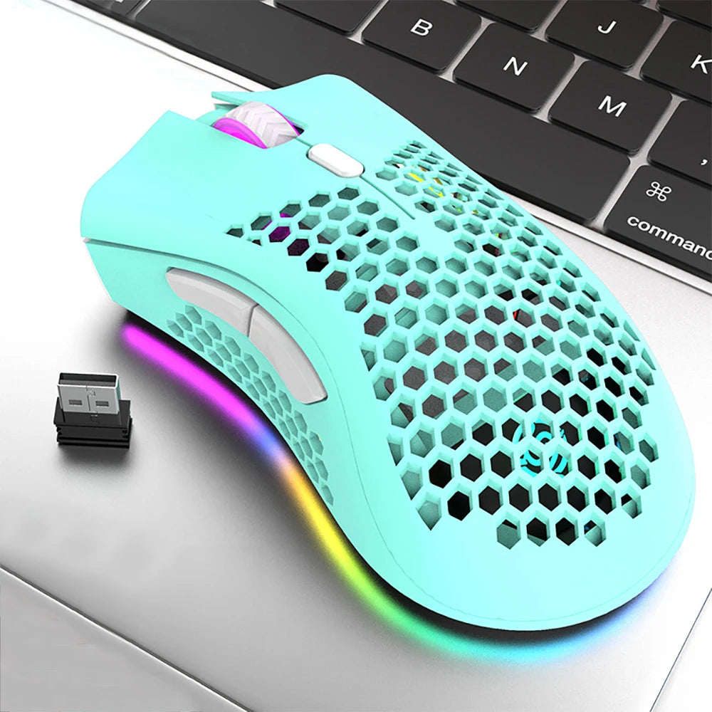 Gaming Mouse Wi-Fi Bluetooth RGB