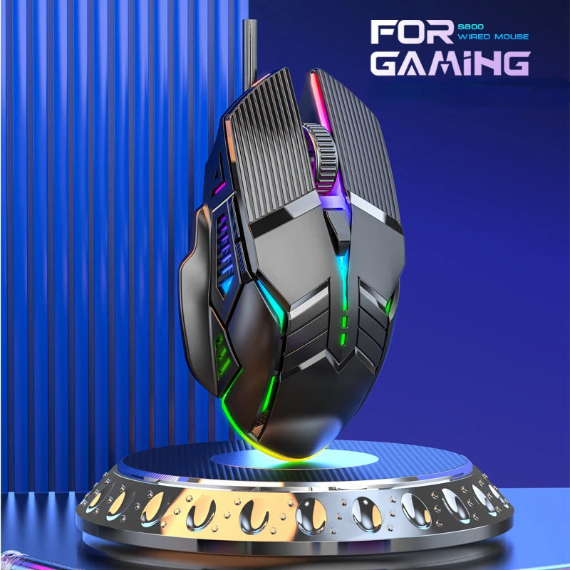 Gaming Mouse Wi-Fi Bluetooth RGB