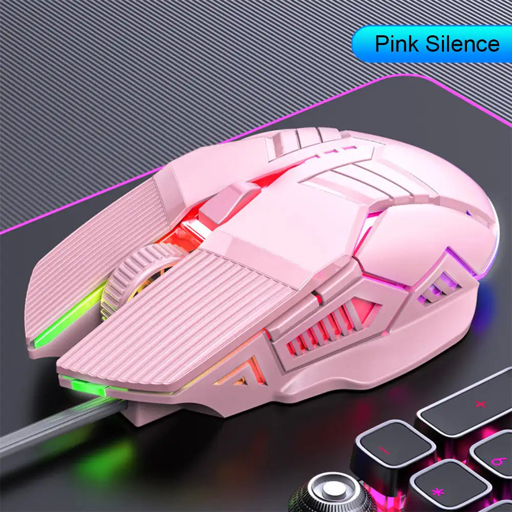Gaming Mouse Wi-Fi Bluetooth RGB