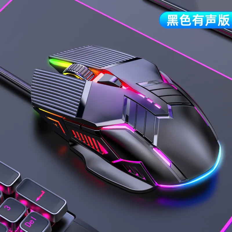 Gaming Mouse Wi-Fi Bluetooth RGB