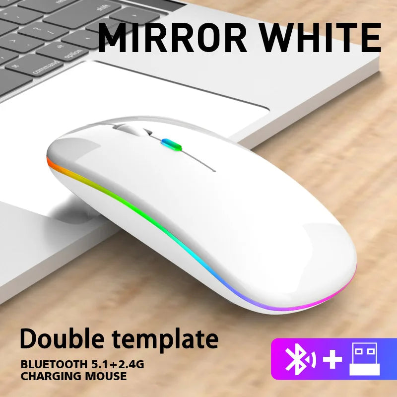 Gaming/work mouse Wi-Fi Bluetooth RGB
