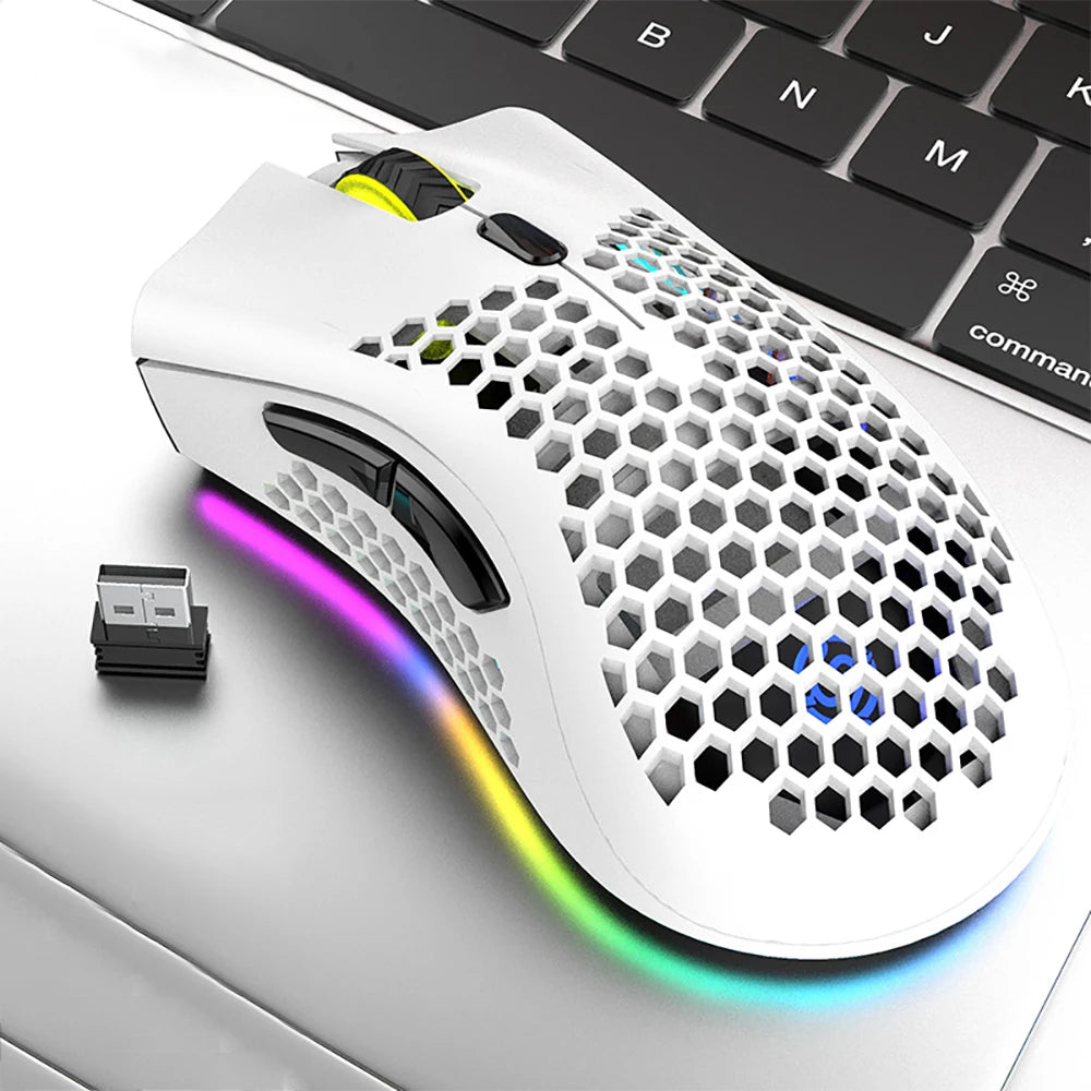 Gaming Mouse Wi-Fi Bluetooth RGB