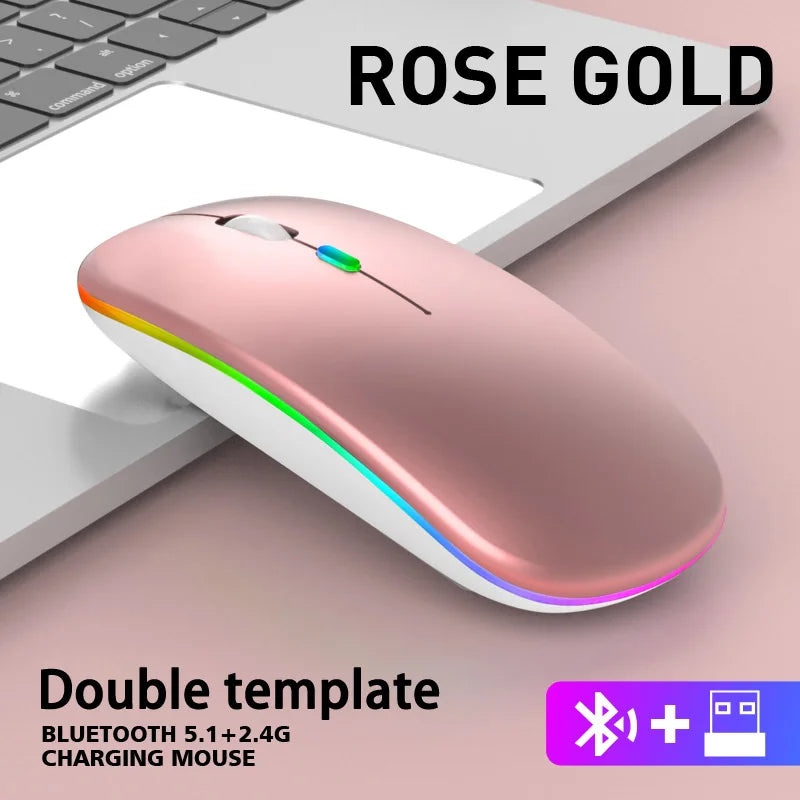 Gaming/work mouse Wi-Fi Bluetooth RGB