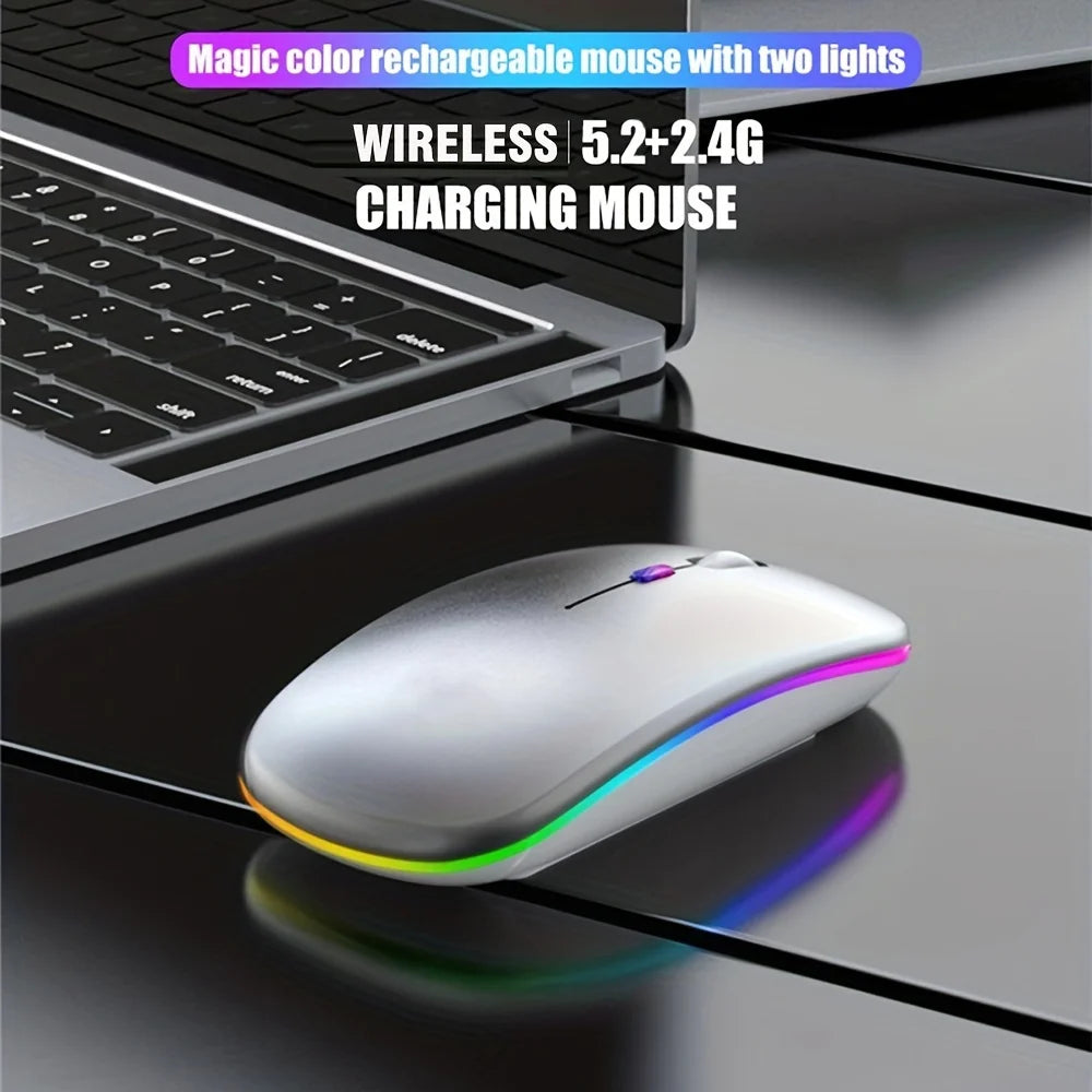 Gaming/work mouse Wi-Fi Bluetooth RGB