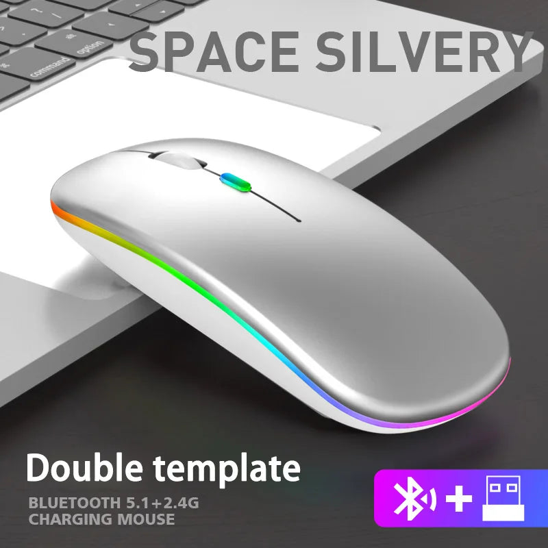 Gaming/work mouse Wi-Fi Bluetooth RGB