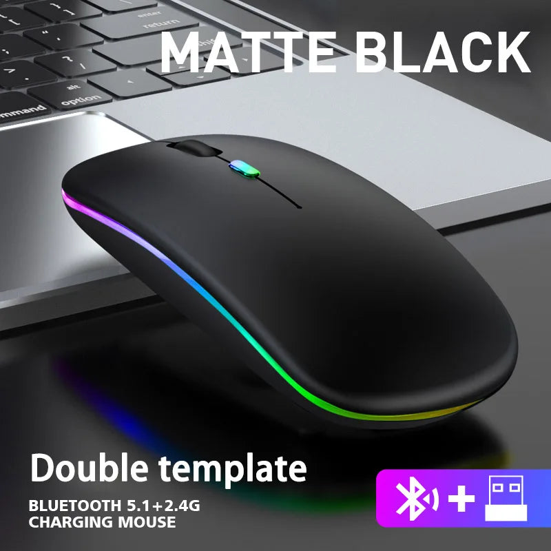 Gaming/work mouse Wi-Fi Bluetooth RGB