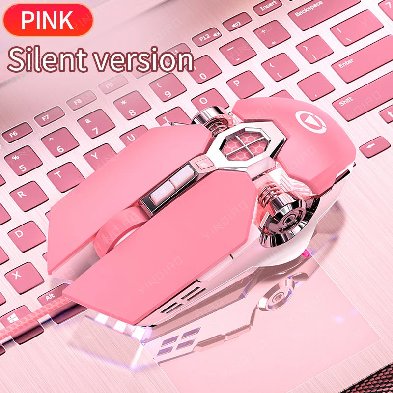 Futuristic gaming mouse RGB